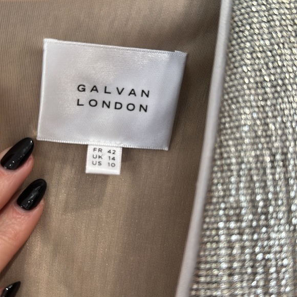 Galvan London Metallic Galaxy Jumpsuit - Picture 4 of 7